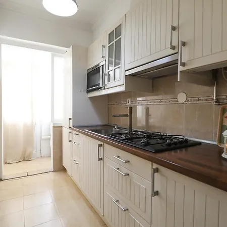 Cool Flat With Big Patio In Center Apartment Lisbon